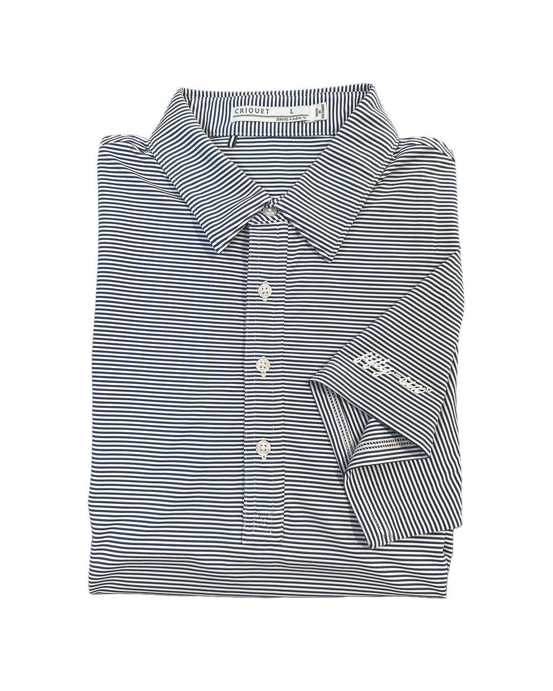 Performance Sport Range Polo - Navy Stripe