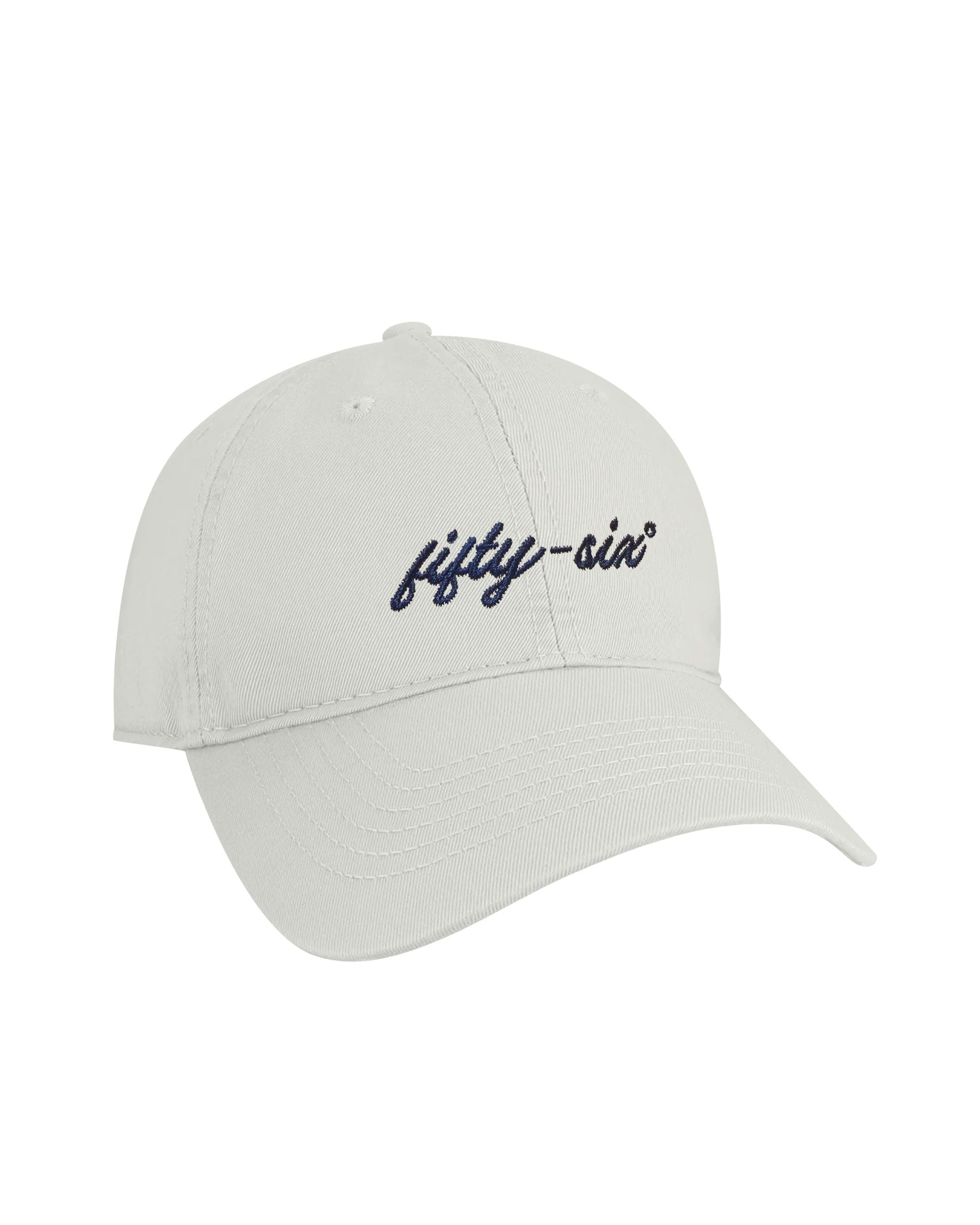 Fifty Six° Script Hat - White